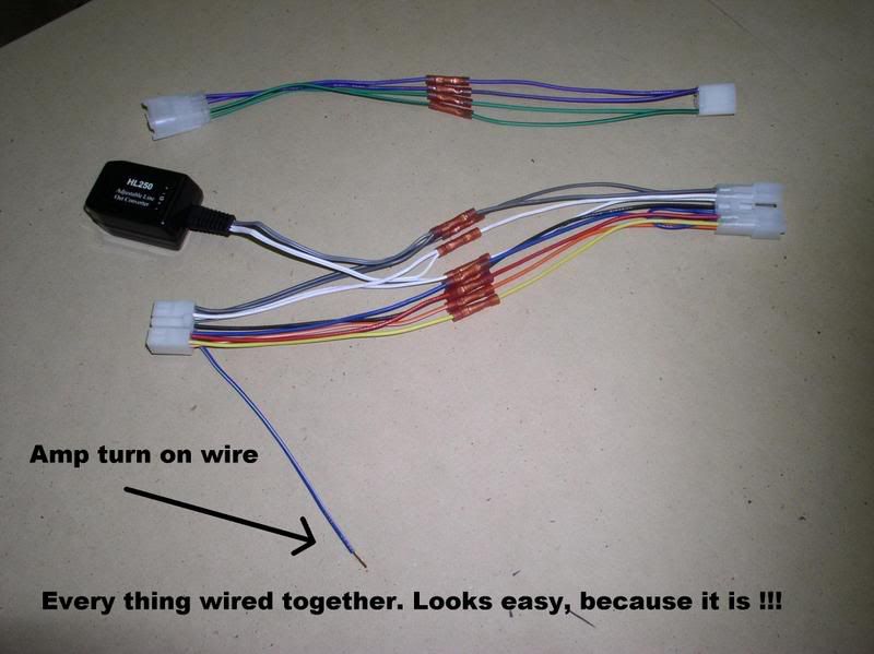 Factory Radio Amp Amplifier Interface Install Adapter Wiring Wire